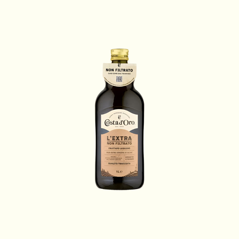 🇮🇹 Costa d'Oro Il Grezzo – Unfiltered Extra Virgin Olive Oil (1 l)