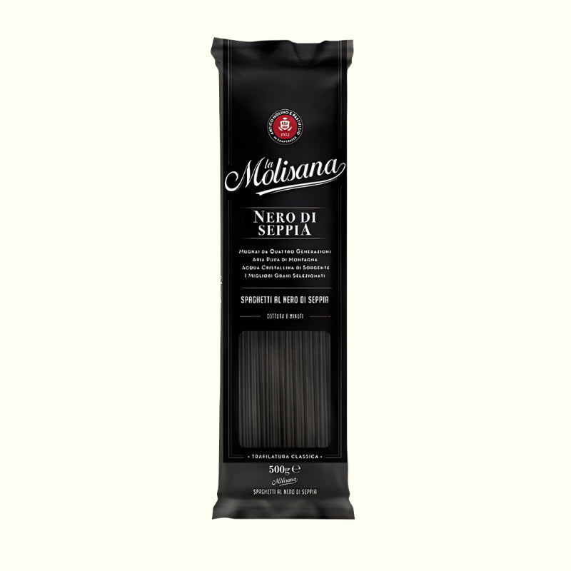 🇮🇹 La Molisana Spaghetti – Black Squid Pasta (500 g)