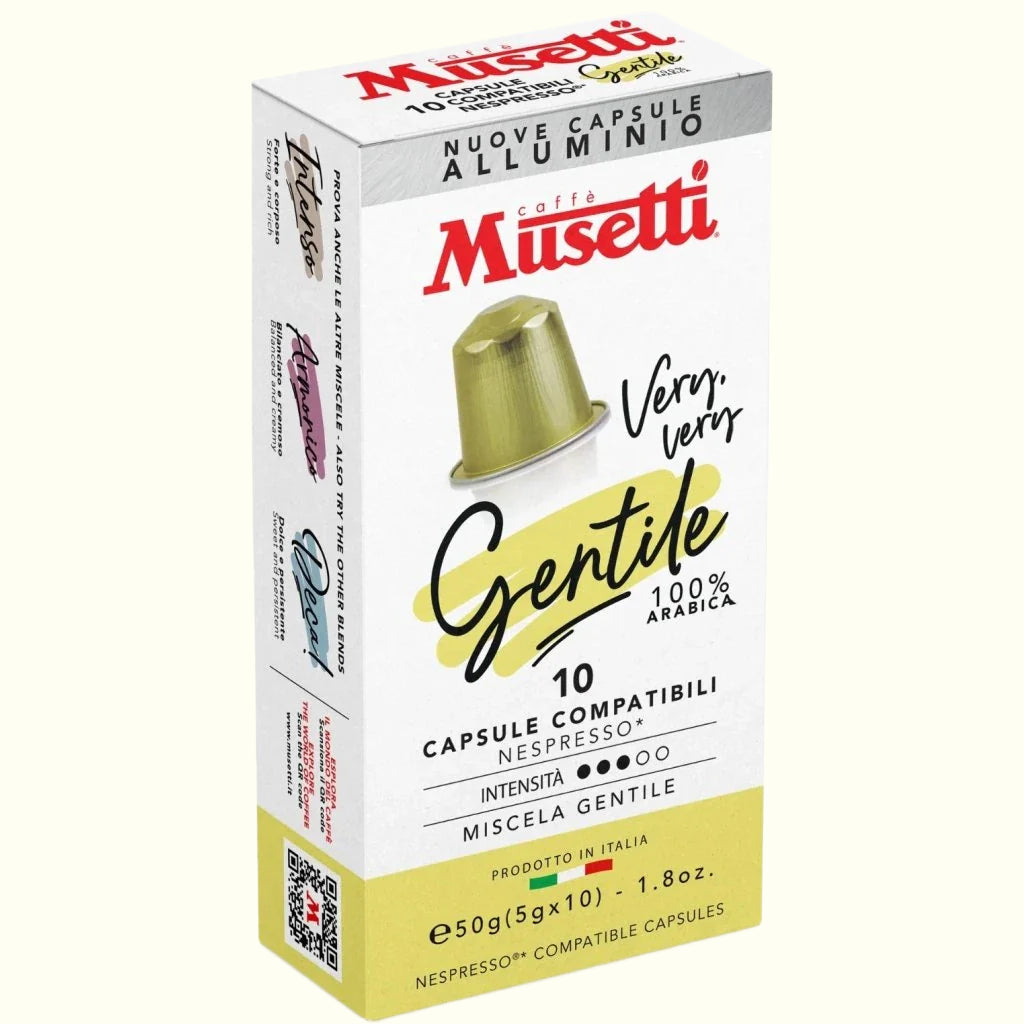 🇮🇹 Musetti Gentile capsules – 10 pcs