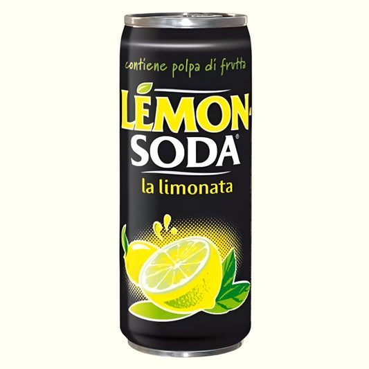 🇮🇹 Lemon Soda carbonated lemon drink (330 ml) pet
