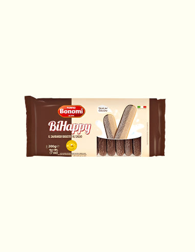🇮🇹 Bonomi Kakaós Babapiskóta (200 g)