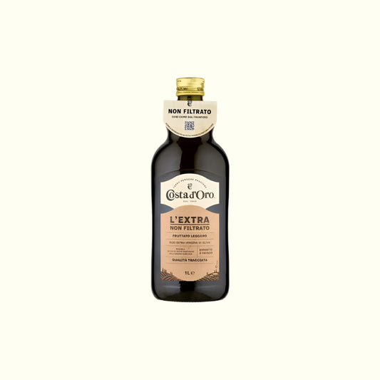 🇮🇹 Costa d'Oro Il Grezzo – Unfiltered Extra Virgin Olive Oil (1 l)