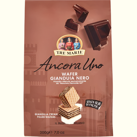 🇮🇹 Tre Marie Ancora Uno – Dark Chocolate Hazelnut Cream Neapolitan (200g)