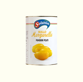 🇮🇹 Solania yellow peeled tomatoes – 400 g